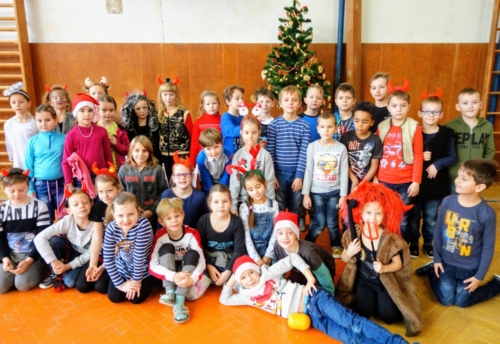 Mikulášské radovánky žáků 1. a 2. ročníku f01