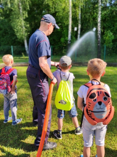 Návštěva v areálu městské policie a hasičů f01